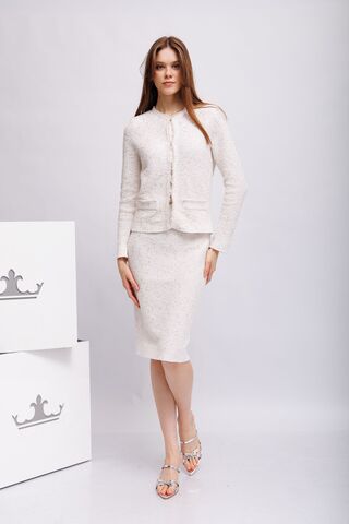 D.Exterior Костюм трикотажный в выработку с пайетками