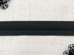 Молния спираль рулонная Т5, чёрный