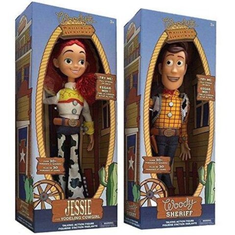История игрушек 3 куклы Джесси и Вуди