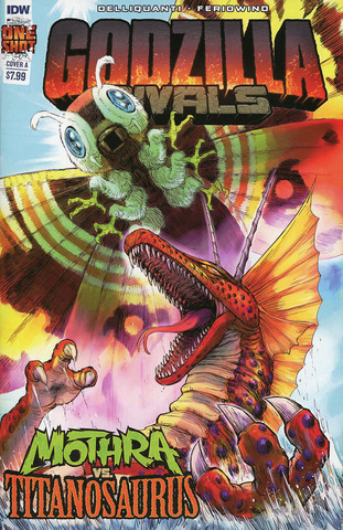 Godzilla Rivals Mothra Vs Titanosaurus #1 (One Shot) (Cover A)