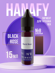 Пигмент для век и бровей № 8. Black Rose, 15 мл