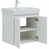 Aquanet 302523 Тумба с раковиной Nova Lite 60 2 дв. цв. бел. глянец (302523)