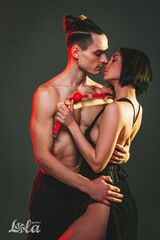 Красный кляп-шарик Firecracker - 