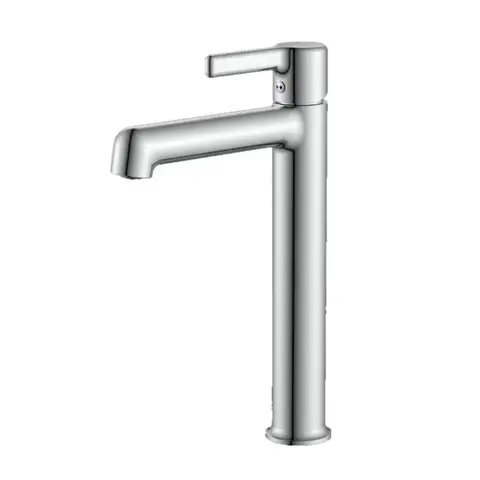 Смеситель для раковины высокий HAIBA HB11814 хром