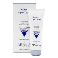Липо-крем защитный с маслом норки Protect Lipo Cream, 50 мл, ARAVIA Professional