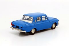 Moskvich-412 blue (plastic bottom) Agat Tantal Made in USSR 1:43