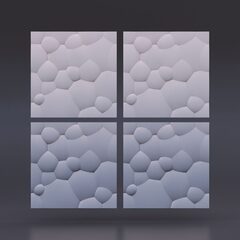 Гипсовая панель Пузыри