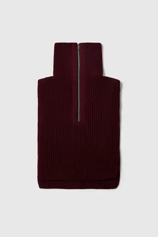 Манишка на молнии