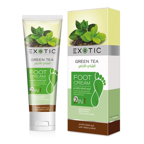Exotic EX-04 Крем для ног  (K Green Tea)  100 ml