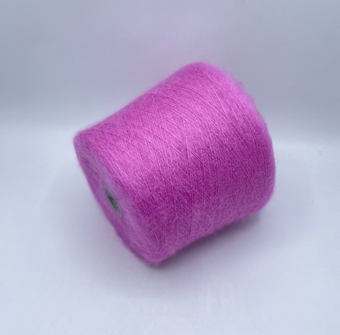 Filcom (пр.Италия), art.Aurora, 850м/100 гр. 70% Суперкидмохер, 30% Шелк , цвет-Герань(641) арт-36266