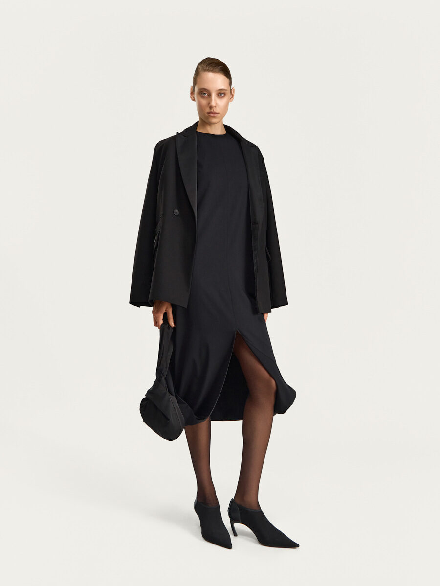 

Платье-кейп Лиза, Черный