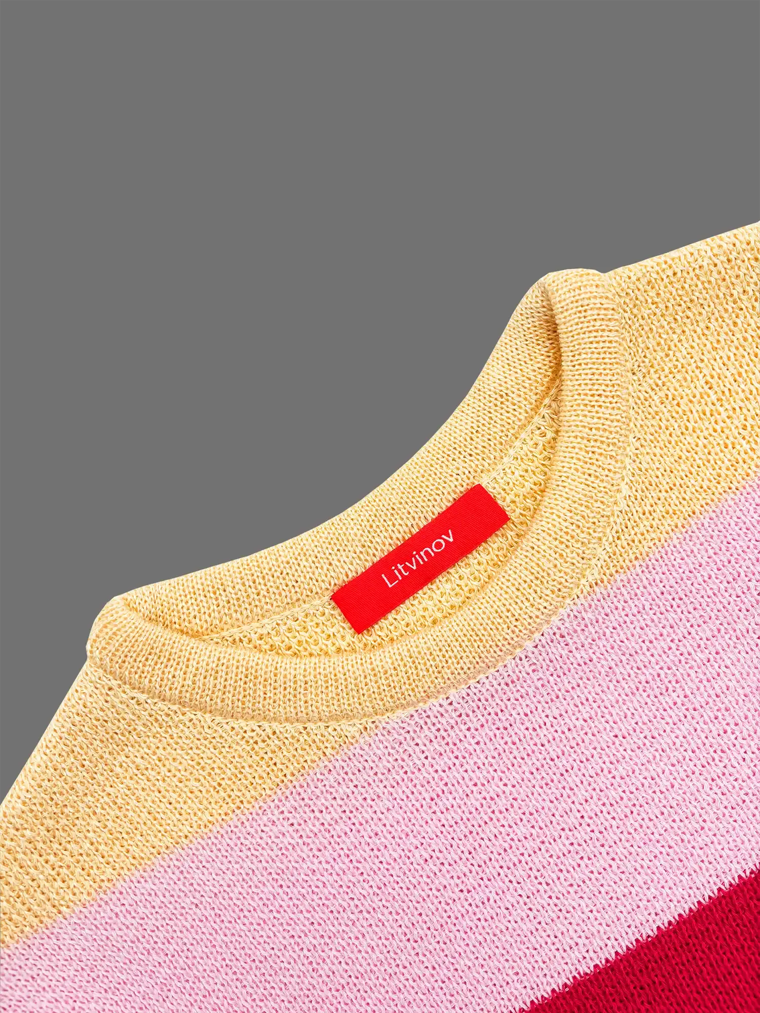 Футболка «Цветной полосатик»