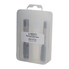 Метчик М14х2,0 (Комплект 2шт, левый) CSN223010 115CrV3 6h(2N) 80мм a=9,0 Bucovice(CzTool) 120140