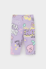 шорты  для девочки  КР 4036-1/пастельно-лиловый,позитив к541