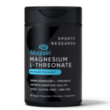 L-Треонат магния, MAG LT, Sports Research, 90 вегетарианских капсул 1