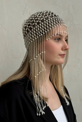 Фероньерка на голову из жемчуга