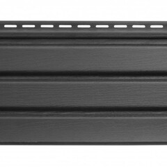 Софит к сайдингу Альта-Профиль Т-19 гладкий Графит 3000х240 мм