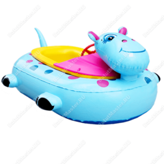 Электрическая бамперная лодка «Голубая коровка» на часовом механизме