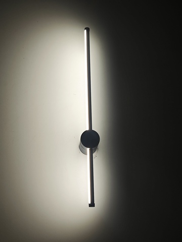 Настенный светодиодный светильник Mirastyle A-20780-600 B BK