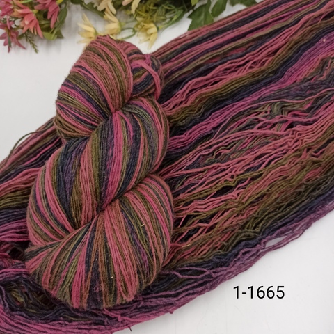 Дундага 6/1 шерсть секционного окрашивания 01-1665 420м/100гр