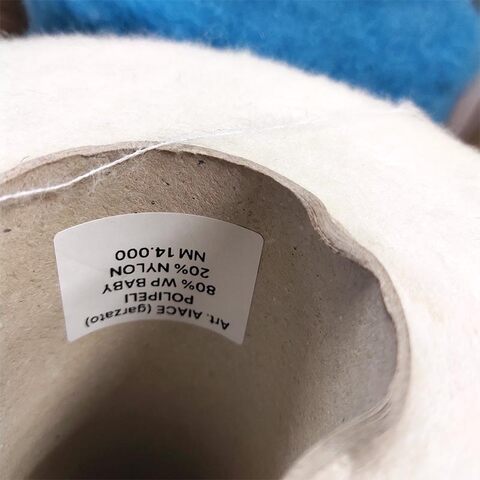 Вспушенная альпака POLIPELI AIACE GARZATO 1400 белый натуральный