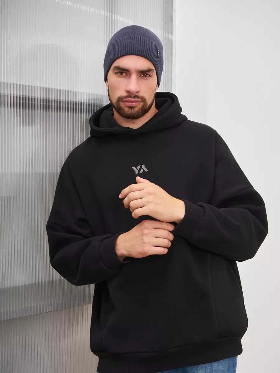 Шапка бини зимняя весенняя с флисом