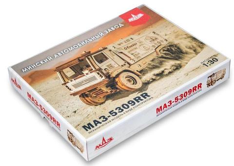 Конструктор деревянный 3D EWA МАЗ-5309RR 1:30 Конструктор деревянный 3D EWA МАЗ-5309RR 1:30