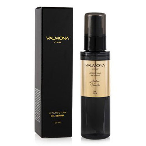 Evas Valmona Ultimate Hair Oil Serum Amber Vanilla - Сыворотка для волос Ваниль