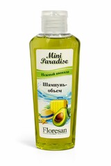Floresan MINI PARADISE Шампунь-объем для волос  НЕЖНЫЙ АВОКАДО 80мл (Ф-843)