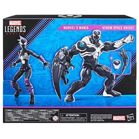 Фигурки Веном Космический Рыцарь и Мания Marvel Legends