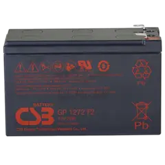 Аккумулятор CSB 12V 7.2Ah GP1272 F2 (28W) (клемма 7мм.) (GP1272 F2 (12V28W) CSB)