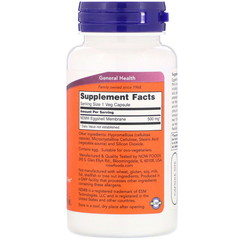 Now Foods, Мембрана яичной скорлупы, 500 мг, 60 растительных капсул