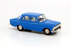 Moskvich-412 blue (plastic bottom) Agat Tantal Made in USSR 1:43