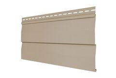 Сайдинг Tecos Premium+ Корабельный брус Кофе с молоком 3660х230 мм