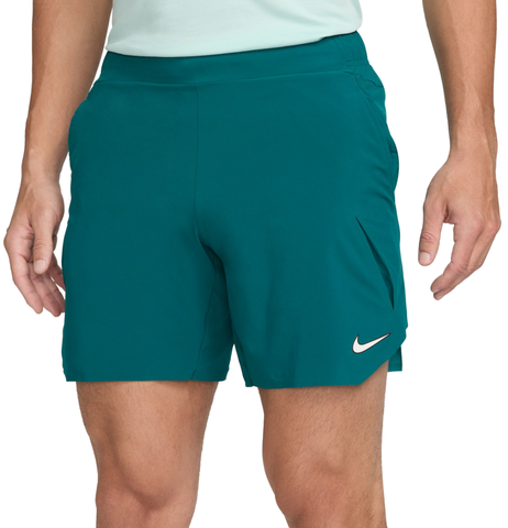 Шорты теннисные Nike Court Dri-Fit Slam Tennis Shorts - geode teal/teal nebula/white