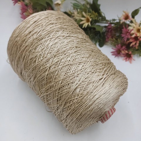 Лен с вискозой арт Bright-Lin от E.Miroglio - Солома