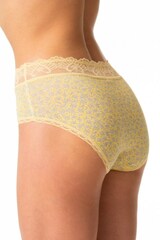 Трусы слипы 2 шт. в упаковке KEY LPC 533 A24_Желтый + сиреневый