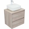 Aquanet 287884 Тумба Nova Lite 60 2 ящ. цв. орех светлый (287884)