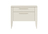 Тумба прикроватная Type 2 ящика ширина 60 см (молочный)