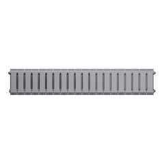 Royal Thermo PianoForte 200 Silver Satin, 20 секций - радиатор с подключением нижним правым
