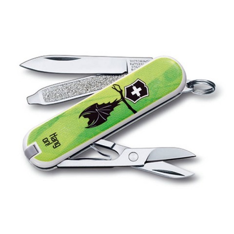 Нож-брелок Victorinox Classic Heads Up (0.6223.L1304) лимитированное издание 2013 г.