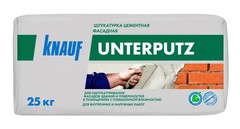 Цементная штукатурка Knauf Унтерпутц, 25 кг