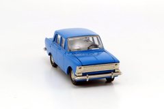 Moskvich-412 blue (plastic bottom) Agat Tantal Made in USSR 1:43