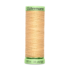 Нить Top Stitch 30/30 м для декоративной отстрочки, Gutermann, 006 кремово-бежевый