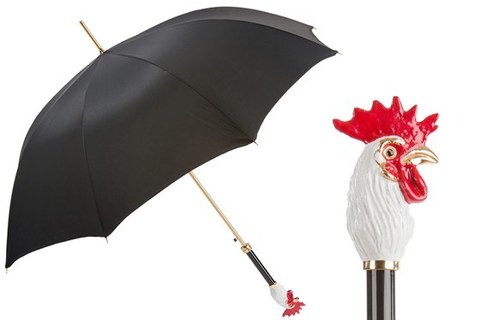 Зонт-трость Pasotti Rooster Umbrella, Италия (арт.479 Oxf-18 K59).