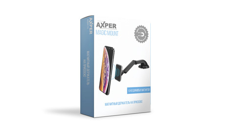 Автомобильный магнитный держатель AXPER Magic Mount