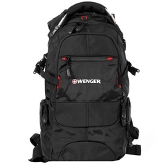 Рюкзак Wenger Narrow Hiking Pack черный/красный, 22л