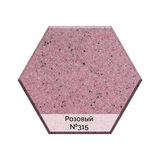 Мойка кухонная AquaGranitEx M-45 (315) розовый