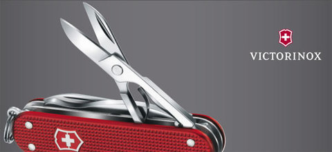 Нож-брелок Victorinox MiniChamp Alox, 58 mm Red (0.6381.20)