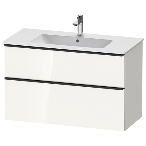 Duravit D-Neo Тумбочка подвесная, 625x1010x462, 1 ящик цвет: белый высокоглянцевый DE436302222